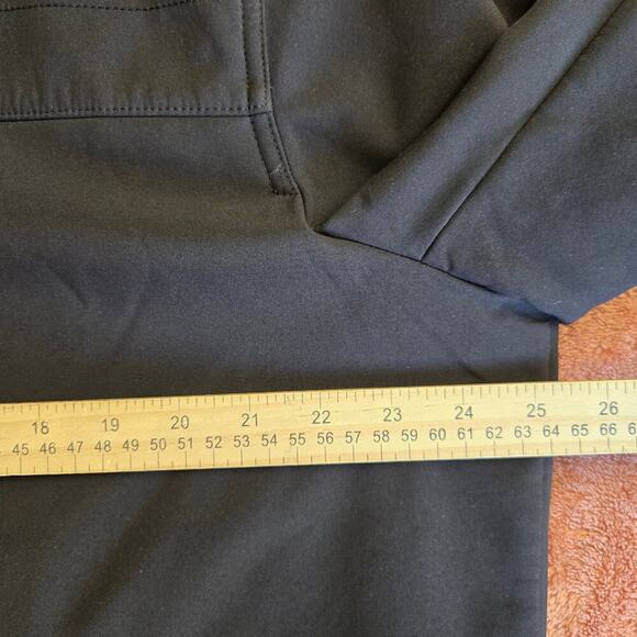 Levi's Men's Sherpa Hooded Jacket Size L Black Streetwear Grunge Skater Workwear - Picture 9 of 10